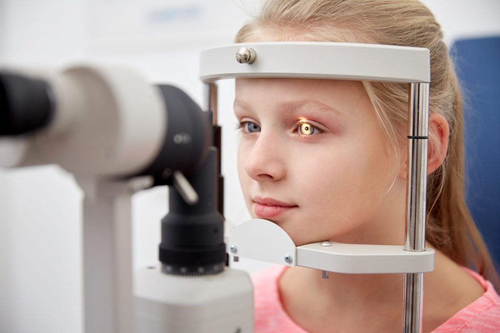 back to school eye exam